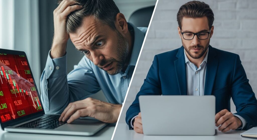 공포와 탐욕 사이에서 고민하는 투자자들